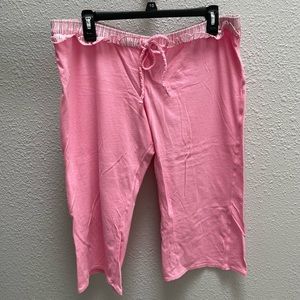 ❤️‍🔥3/$15❤️‍🔥Lei Capri Sleepwear Bottoms - Size XL - Pink - NWOT